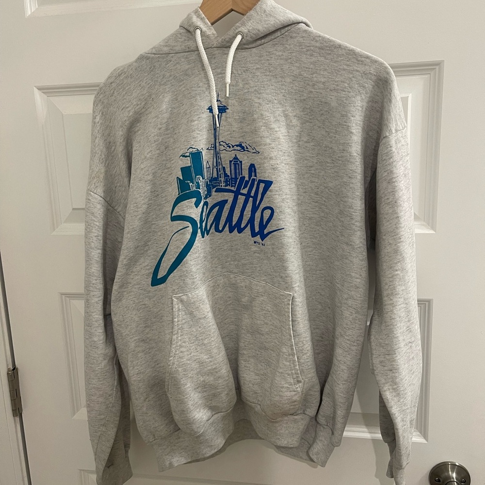 Gray Seattle Hoodie